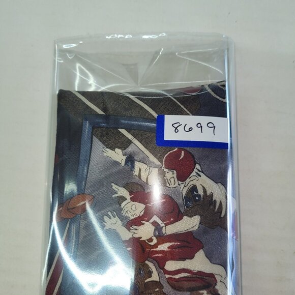 Mark Alexander Tie Mens Necktie Football Theme Silk Handmade Office Preppy - Picture 7 of 7